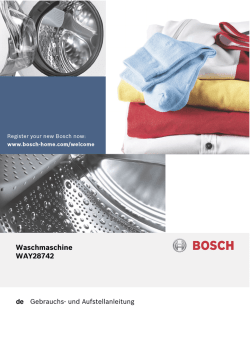 Waschmaschine WAY28742