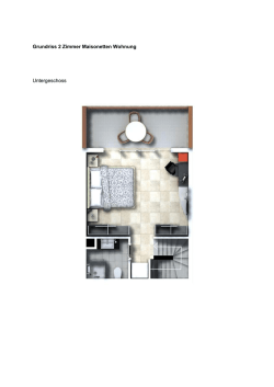 Grundriss 2 Zimmer Maisonetten Wohnung