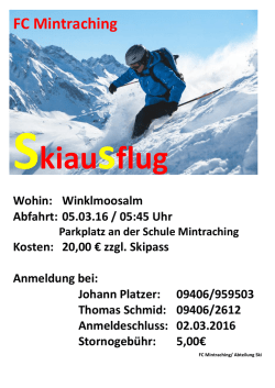 Info - FC-Mintraching