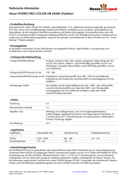 Hesse Lignal Datasheet