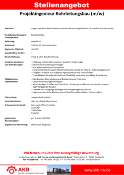 Stellenangebot