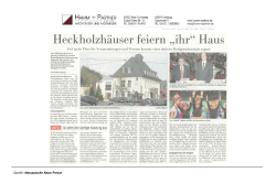 Quelle: Nassauische Neue Presse - Architekturb&uuml;ro Hamm & Partner