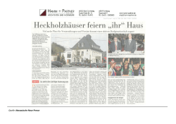 Quelle: Nassauische Neue Presse - Architekturbüro Hamm & Partner