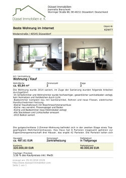 Beste Wohnung im Internet