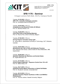 seminar plan