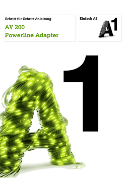 AV 200 Powerline Adapter