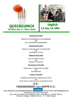 quicklunch - Weilimdorf