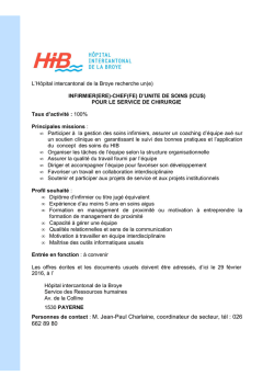 infirmier(&egrave;re) chef(fe) d`unit&eacute; de soins