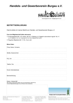 PDF Mitgliedsantrag