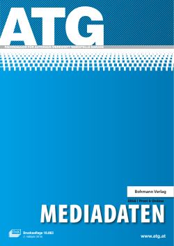 Mediadaten ATG 2016