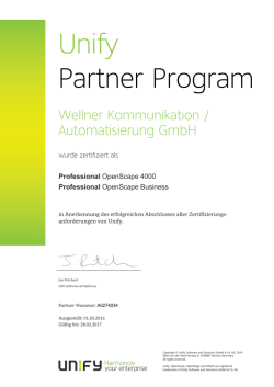 Unify Partner Program