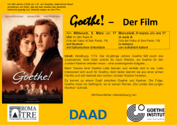 Goethe! &ndash; Der Film