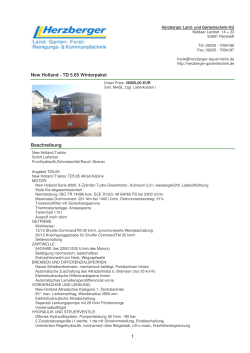 New Holland - TD 5.65 Winterpaket