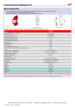 Produktdatenblatt