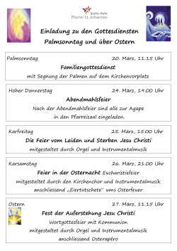 Flyer - Pfarrei Buchs
