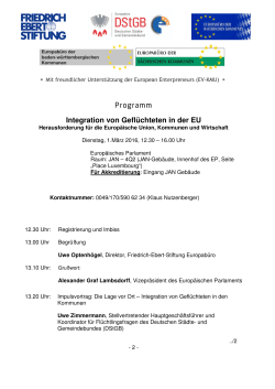 Programm der Konferenz (PDF-Dokument) - Deutscher Städte