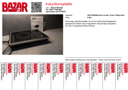 Inductionsplatte