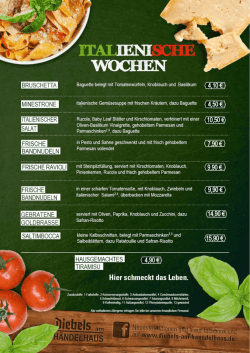 Italienische Wochen