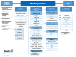 Organisation der Stadtverwaltung Radolfzell