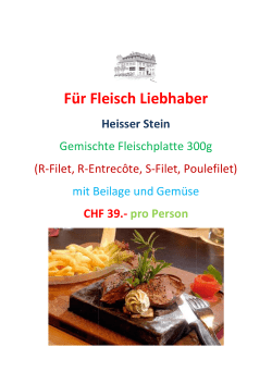 Heisse Stein Aktion