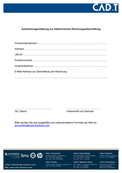 Elektronische Rechnung