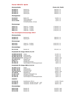 Ferrari 458 Sprint und Langstrecke PDF