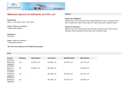 Mittelmeer Special mit AIDAstella ab € 579,- pP - clubschiff