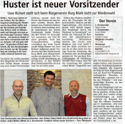 29.02.2016 WA-Bericht "Huster ist neuer - FV