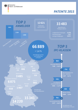 Infografik Patente
