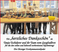 Ein &bdquo;herzliches Dankesch&ouml;n&ldquo;