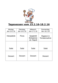 Mensa Tagesessen  - moegy-smv