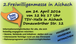 2.Freiwilligenmesse in Aichach
