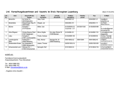 Ltd. Verwaltungsbeamtinnen und &ndash;beamte im Kreis Herzogtum