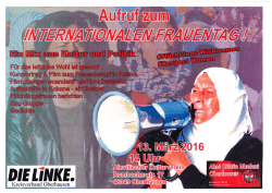 Flyer_Internationaler Frauentag