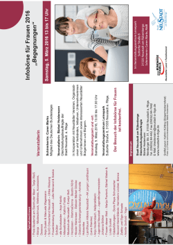 KV Infoboerse - Kreisverband der LandFrauen Neustadt