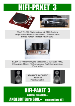 HIFI-PAKET 3