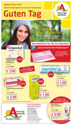 Guten Tag - Apotheken Umschau