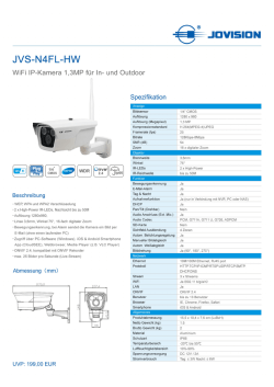 Datenblatt JVS-N4FL-HW