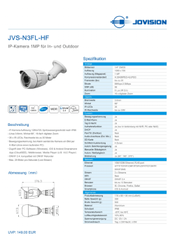 Datenblatt JVS-N3FL-HF