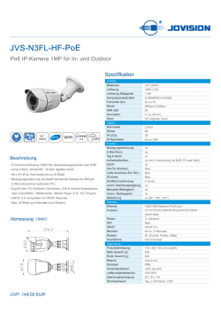 Datenblatt JVS-N3FL-HF-PoE