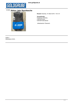 12092 Aktion Jako Sporttasche