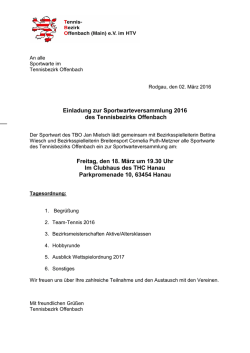 2016_Einladung _Sportwarteversammlung