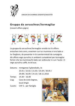 Gruppa da seruschnar/termagliar