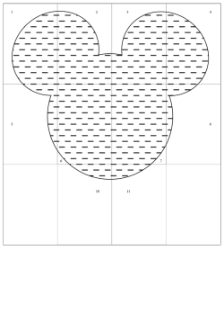 760 x 840 mm, 11 DIN A4 Blätter