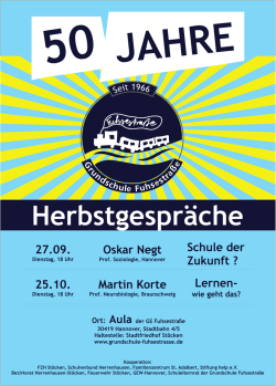 Herbstgespr&auml;che - Grundschule Fuhsestra&szlig;e