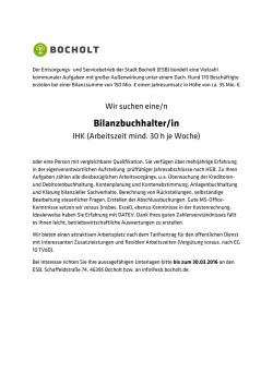 Bilanzbuchhalter/in IHK