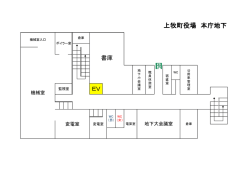 上牧町役場 本庁地下