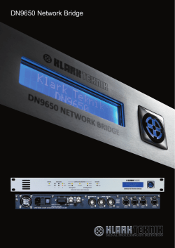 DN9650 Network Bridge