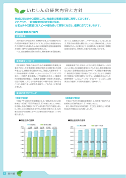 いわしんの経営内容と方針