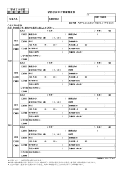 H28家庭状況申立書兼調査票【転園用】 [PDFファイル／194KB]